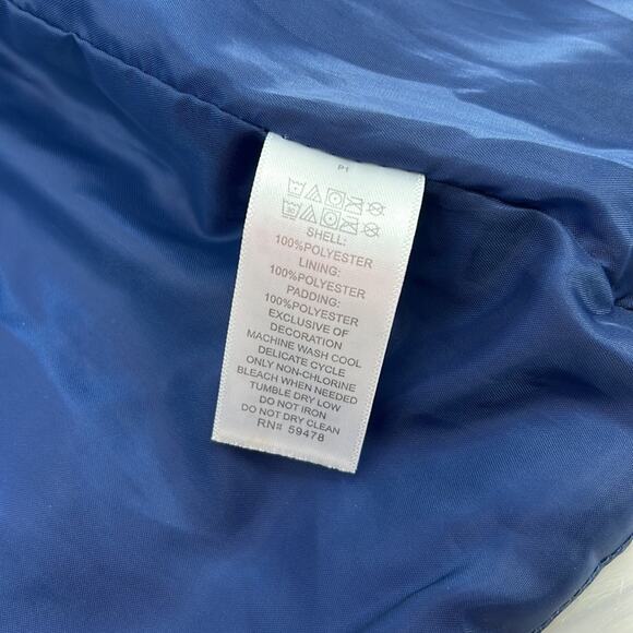 Tommy Bahama Puffer Vest - Navy - 24 Months - Picture 4 of 8